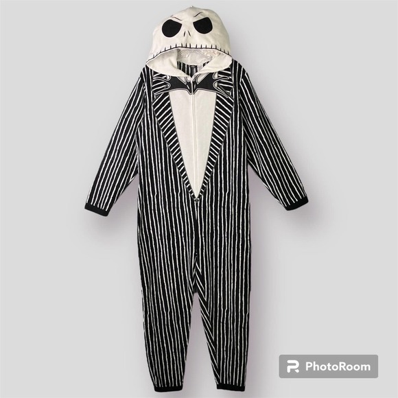 Briefly Stated Nightmare Before Christmas Jack Skellington Union Suit Adult S - Picture 1 of 15